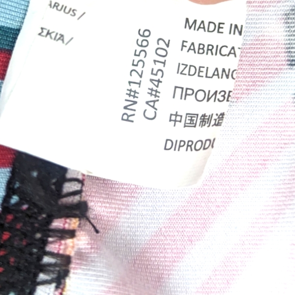 MinkPink Move Tropical Leggings Womens Large Pink Stretch - Picture 7 of 10